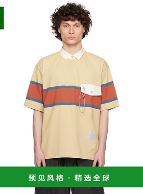 1h可退 香港直邮And Wander 男士 黄色 Gramicci 联名 Tech Rugby