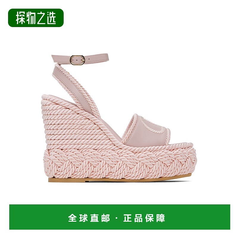 香港直邮Valentino Torchon VLogo坡跟凉鞋 WS0JS0YWI