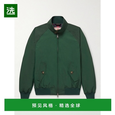 1h可退 香港直邮Baracuta 男士 G9 Harrington 棉混纺夹克 BRCPS0