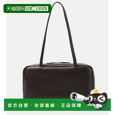 1h可退 香港直邮The Row 女士 Astra 皮革手提包 brown棕色 舒适