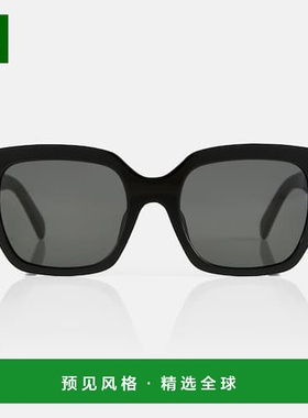 1h可退 香港直邮Celine 思琳 女士 方形醋纤太阳眼镜 black黑色