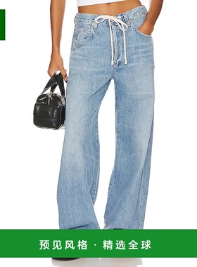 1h可退 香港直邮Citizens Of Humanity 女士 'Brynn' 抽绳牛仔裤