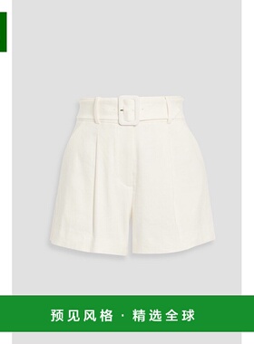 1h可退 香港直邮VERONICA BEARD 女士 Piper 束带亚麻混纺斜纹布