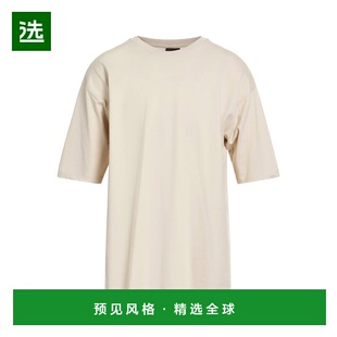 香港直邮Thom Krom 男士 Oversize-t-shirt T恤 beige米色 舒适时