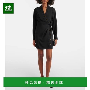 1h可退 香港直邮VERONICA BEARD 女士 Wright 缠绕式连衣裙