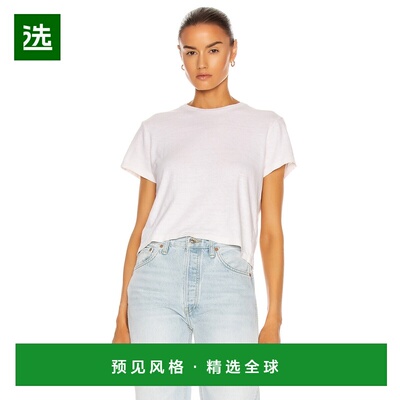 1h可退 香港直邮redone 女士 x Hanes 1950s 宽松款T恤 0242WBX5