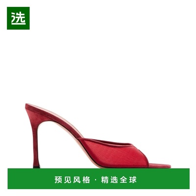 香港直邮AMINA MUADDI 女士高跟鞋 ALEXAMESHSLIPPER95RUBY