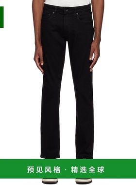 1h可退 香港直邮Rag & Bone 腰带环牛仔长裤 MED22H1215FHBL