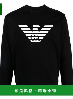 香港直邮Emporio Armani 安普里奥·阿玛尼 男士 徽标卫衣 8N1MR6