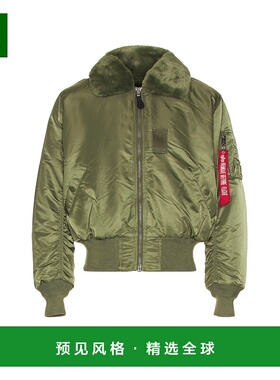 1h可退 香港直邮Alpha Industries 男士 B-15 经典合身航空夹克 M