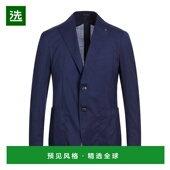 香港直邮Tagliatore blue蓝色 男士 1h可退 西装 外套 舒适时尚
