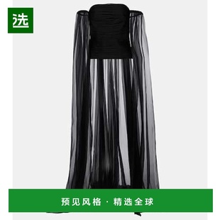 披肩露肩女装 女士 真丝雪纺上衣 华伦天奴 香港直邮Valentino