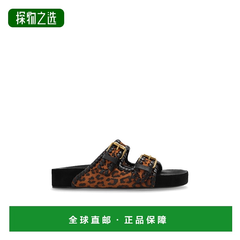 香港直邮Isabel Marant 圆头拖鞋 SD0118FAC3A27S