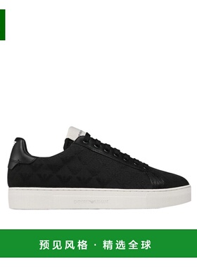 香港直邮Emporio Armani 圆头系带休闲鞋 X4X316-XM741-K001