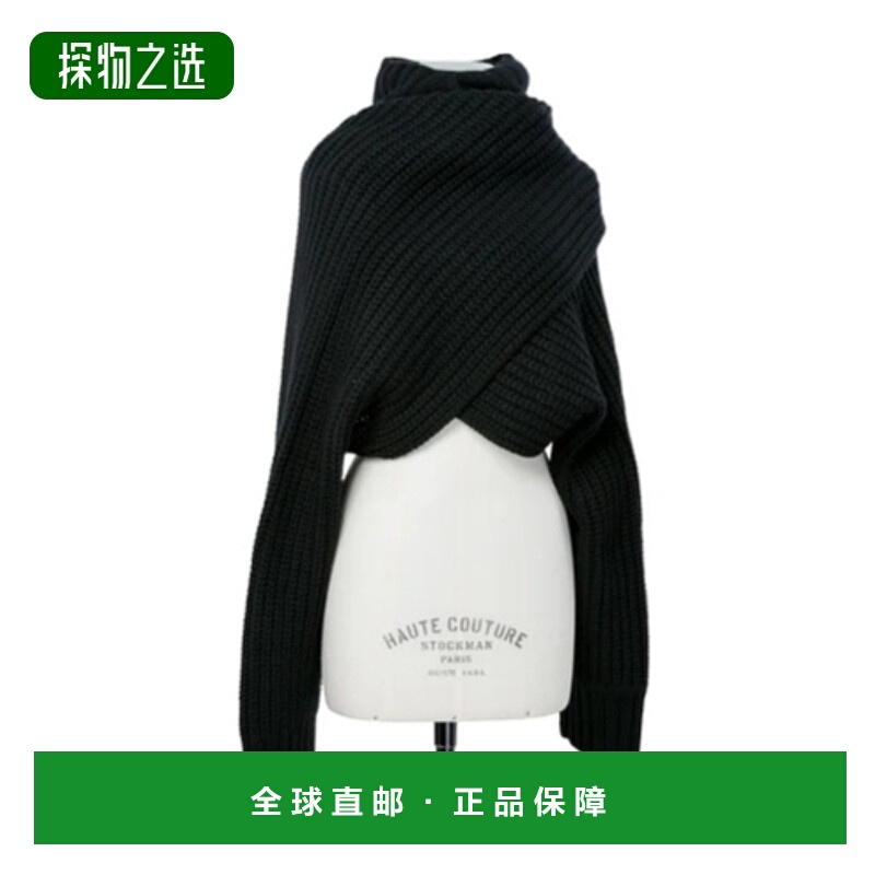 香港直邮Sacai 羊毛针织套头高领衫 2508201