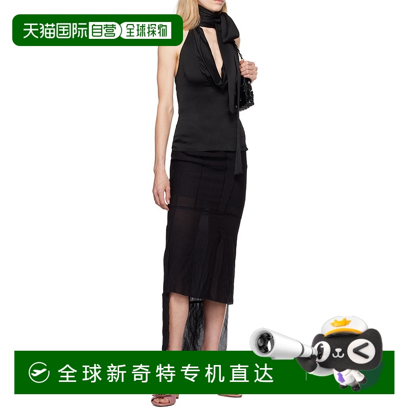 香港直邮Blumarine 挂脖系带背心 2C313A露背