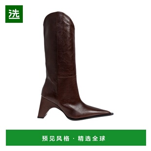 香港直邮COPERNI 女士靴子 COPSH16F6064BRW AW2025 深棕色 尖头