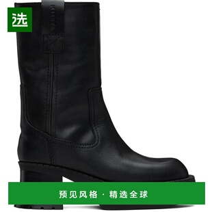 1h可退 【美国直邮】Miista 黑色 Annegret 靴子 女鞋 时装靴 242