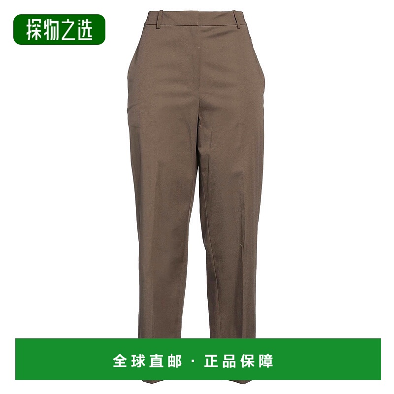 香港直邮THEORY 希尔瑞 女士 休闲长裤 green绿色 舒适时尚