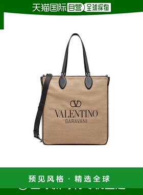 【99新未使用】香港直邮Valentino TOILE ICONOGRAPHE 羊毛手提包