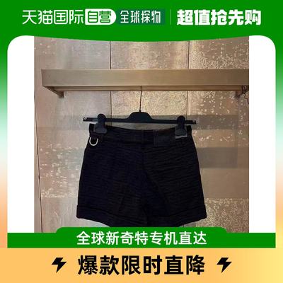 香港直邮FendiFENDI 黑色女士短裤 FLP813-AQ93-F1M2F