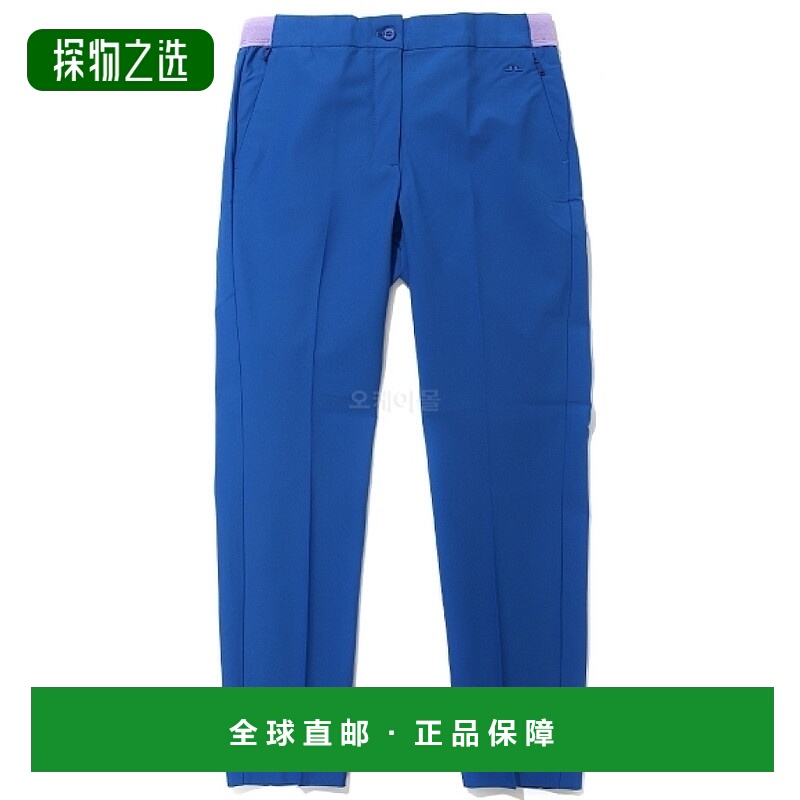 韩国直邮J．Lindeberg金·林德伯格休闲裤女款蓝色长裤舒适时尚