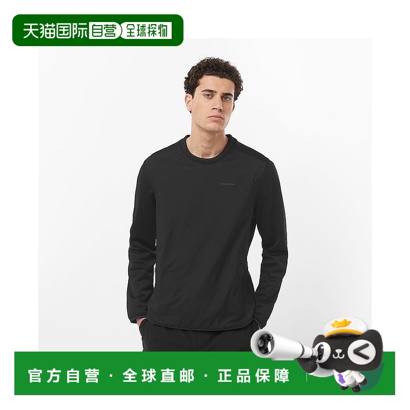 自营欧洲直邮Salomon萨洛蒙 OUTLINE WARM HYBRID系列男士深黑色