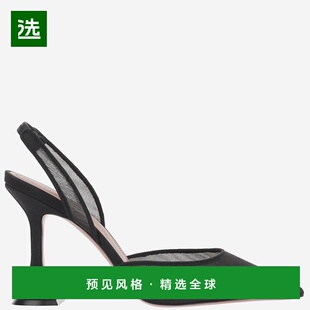 香港直邮AMINA MUADDI 女士高跟鞋 HOLLIMESHSLING95BLACKMESH
