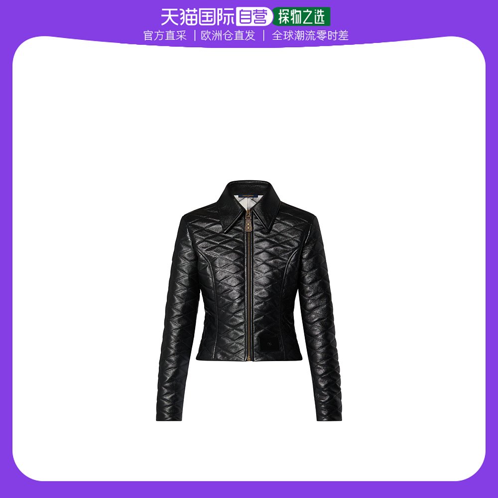 欧洲直邮LOUIS VUITTON/路易威登 Veste courte en cuir Malleta-封面