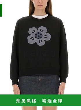 1h可退 香港直邮KENZO 女士卫衣 FF62SW2554MF99J AW2025 黑色