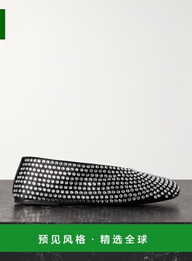 KHAITE 女士 镶水晶平底鞋 F4038790 black黑色 舒适时尚单鞋