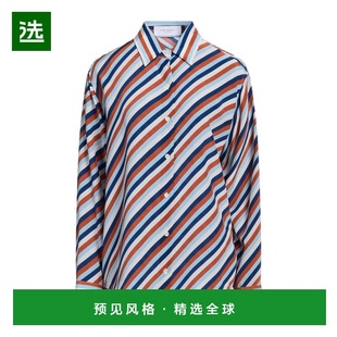 1h可退 香港直邮EQUIPMENT 女士 Blouses 真丝衬衫 blue蓝色 舒适