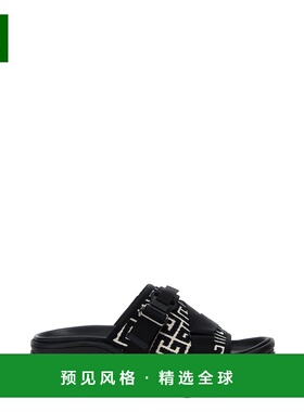 1h可退 香港直邮Balmain 巴尔曼 男士 'Ulysse' 凉拖 XM1UR295TJQ