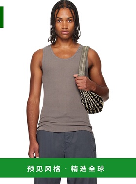 1h可退 香港直邮Lemaire 男士 灰褐色 Debardeur 背心 TO1465LK10