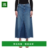 Dorothy 1h可退 牛仔长裙 蓝色 The 美国直邮 FRAME