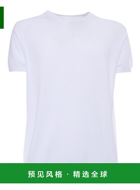 香港直邮ASPESI 男士针织毛衣 QM060409610072 SS2025 白色 圆领T