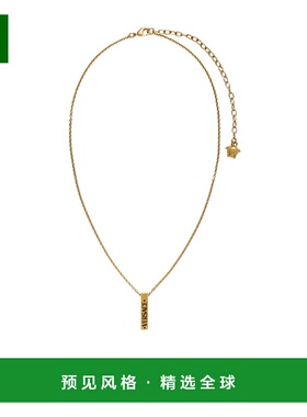 香港直邮Versace 字母项链 10206831A00638吊坠
