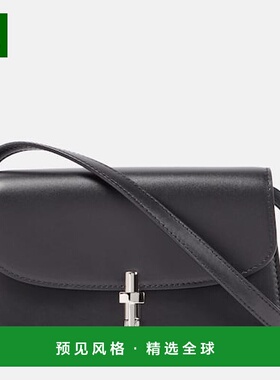 1h可退 香港直邮The Row 女士 Sofia 皮革肩包 black黑色 舒适时