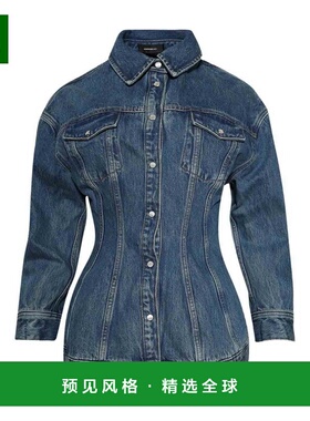 香港直邮WARDROBE.NYC 女士夹克 W6001F24DEIND SS2026 蓝色