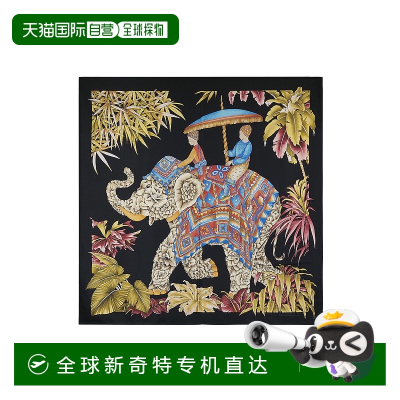 1h可退 欧洲直邮ferragamo 女士 围巾披肩菲拉格慕