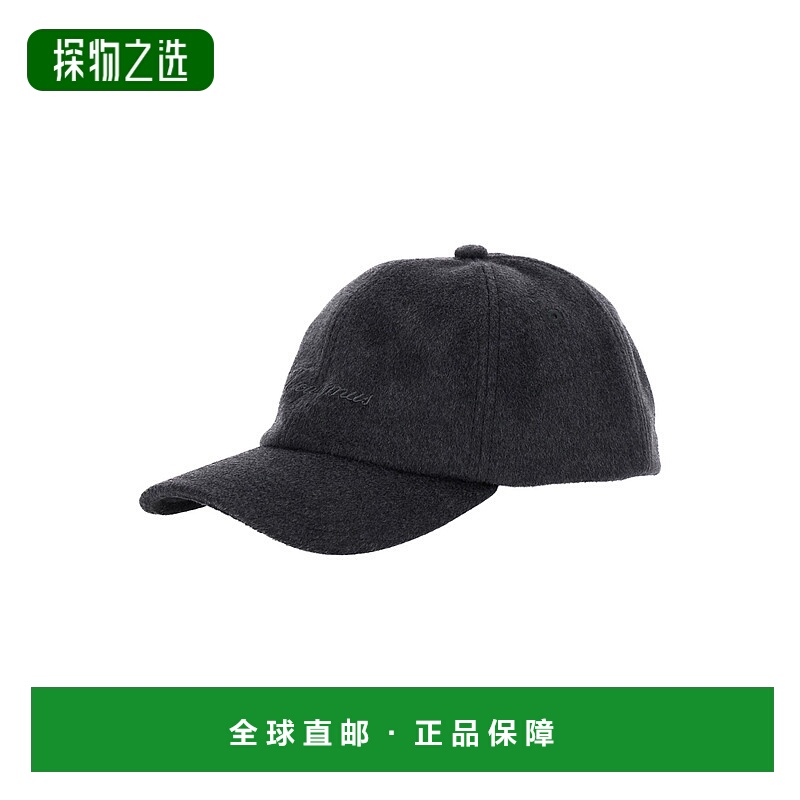 香港直邮Jacquemus 男士 Lettering on the Front 灰色带Logo绣花