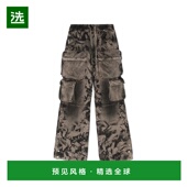 香港直邮AMIRI 女士休闲裤 AWBMJE10180640 1h可退 SS2026 浅棕色