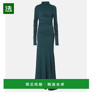 1h可退 香港直邮TOVE 女士 Africa crêpe 针织长款连衣裙