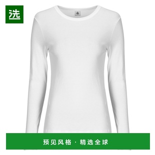 COL T恤 Bateau A0AK 长袖 小帆船 女士服装 欧洲直邮Petit ROND