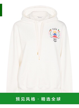 1h可退 香港直邮Casablanca 女士 白色棉质运动衫 WPF25JTP36201