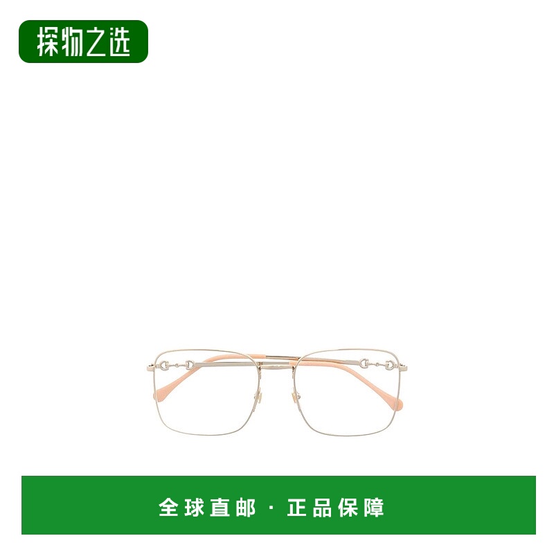 Gucci Horsebit 细节方框眼镜 GG0951O古驰