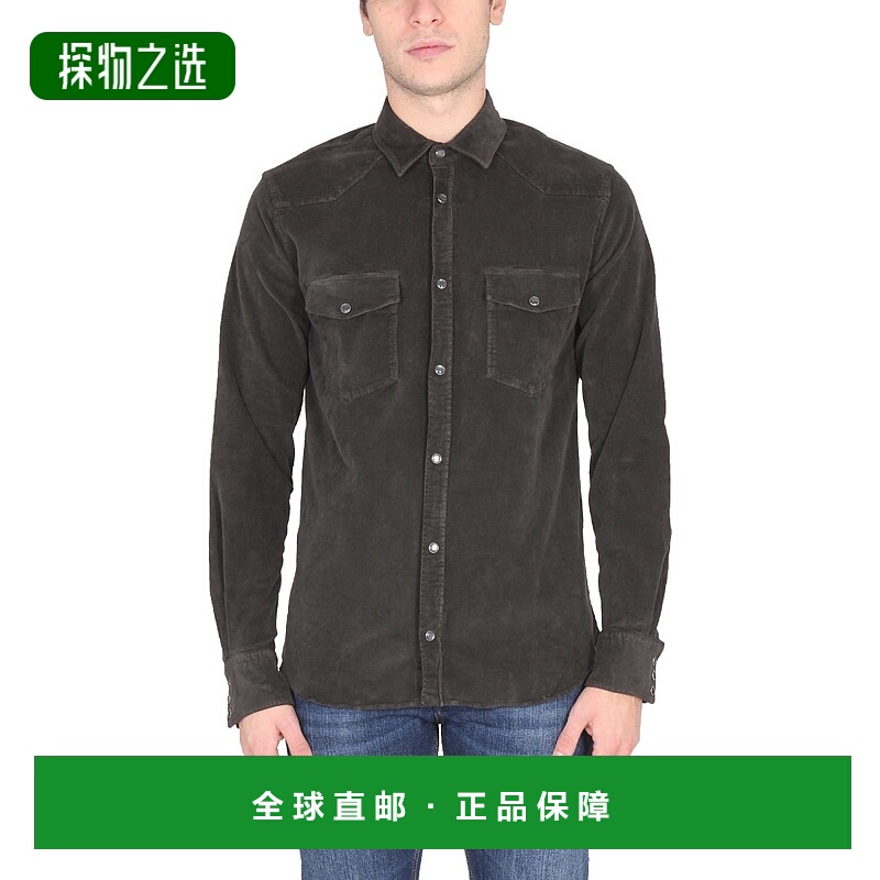 1h可退 欧洲直邮PT Torino 男士衬衫 TL6TTX010CPT03CK0181