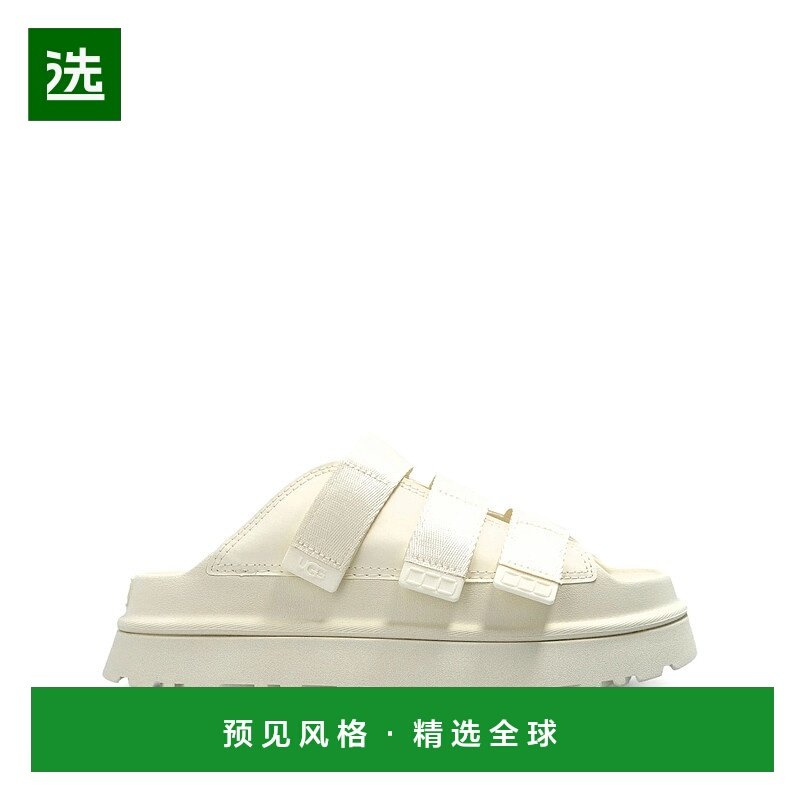 1h可退 香港直邮Ugg 女士 GoldenGlow 拖鞋 1167430 white白色 舒