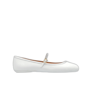 香港直邮Gianvito Rossi 圆头芭蕾芭蕾舞鞋平底鞋 G2222305GOM