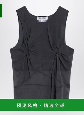 1h可退 香港直邮The Attico 女士 灰色真丝背心上衣 250WCI00014S